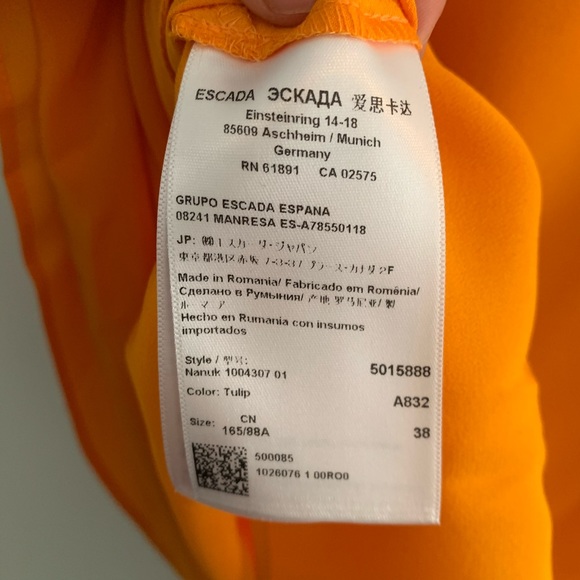 Escada Silk Blouse - Picture 5 of 6